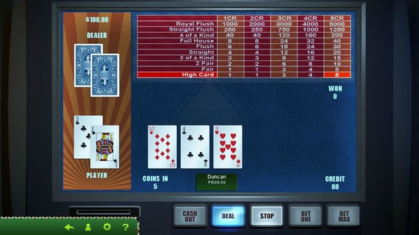 Hoyle Official Casino Games Screenshot