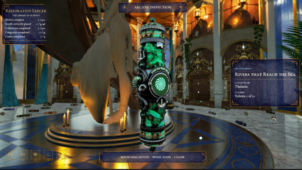 SCROLLS: Tidy up the Library of Olympus! screenshot 2