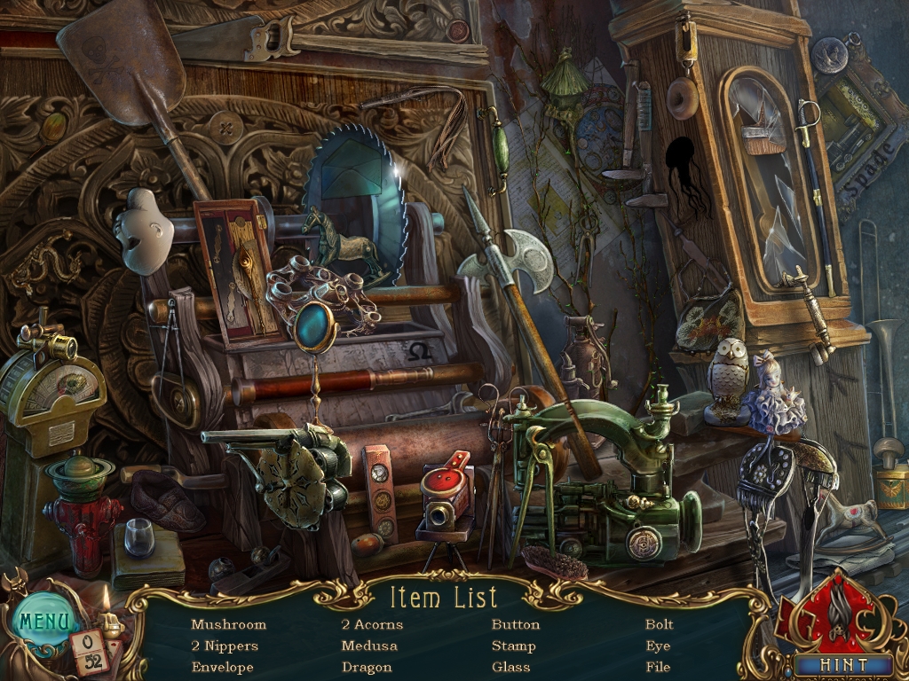 Haunted Legends: The Queen of Spades Collector's Edition screenshot screenshot 1