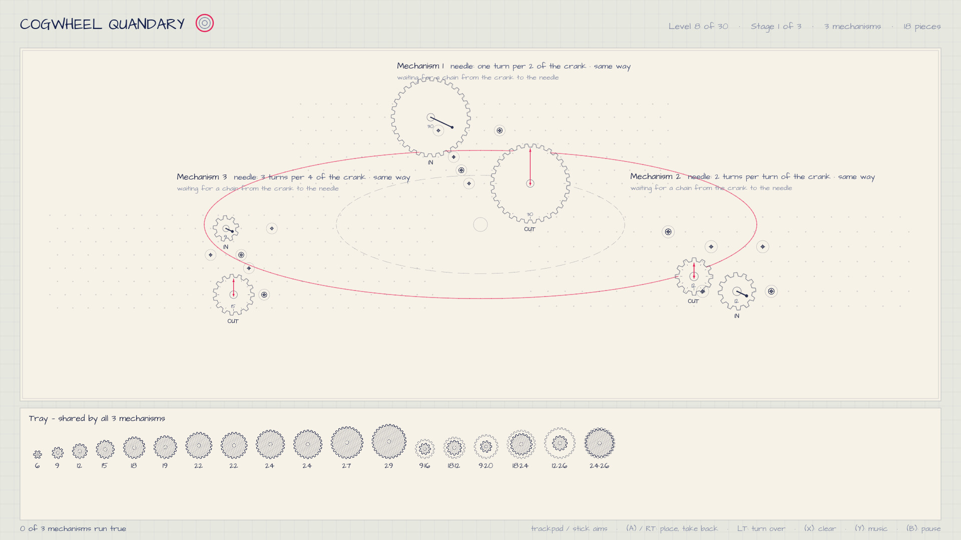 Cogwheel Quandary screenshot #3