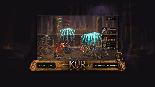 Kur - Endless Descent screenshot 4