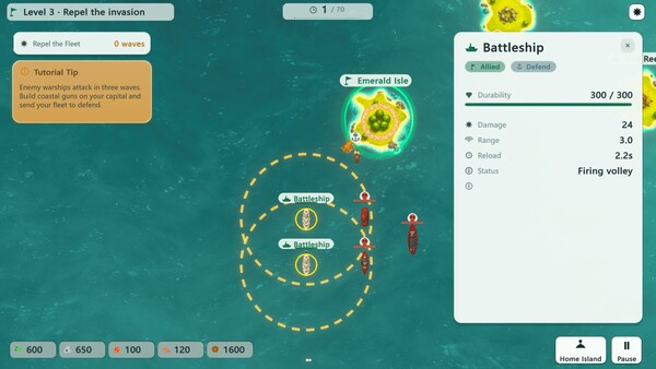 Archipelago Voyage: Routes & Conquest 스크린샷 2