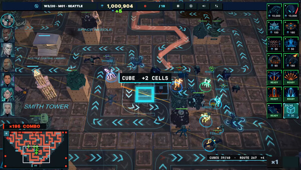 GRID DEFENSE: GRID WAR screenshot 2