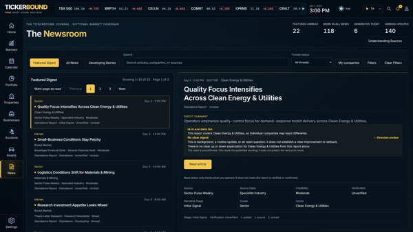 Tickerbound screenshot 5