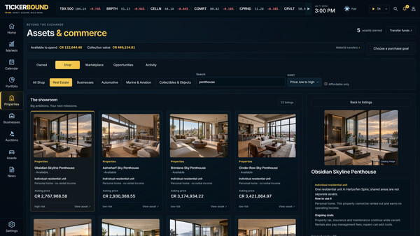 Tickerbound Screenshot