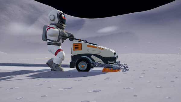 Screenshot of Moon Sweepers