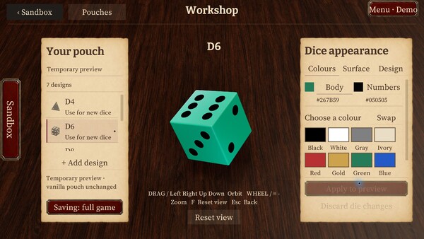 Handful of Dice Demo 스크린샷 4