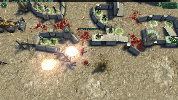 Screenshot z Zombie Defense