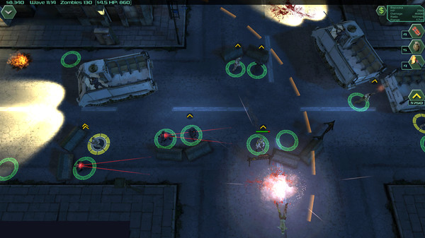 Screenshot z Zombie Defense