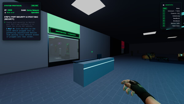 NETWORK & CYBER SECURITY SIMULATOR Demo screenshot 1