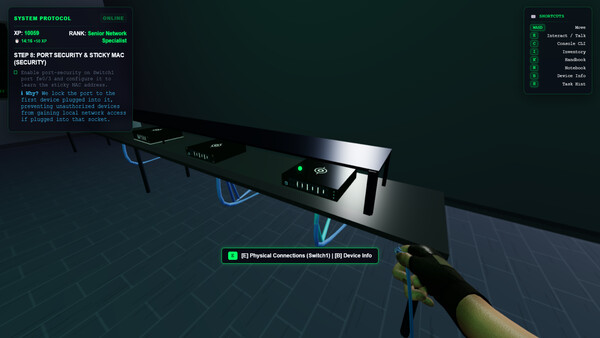 NETWORK & CYBER SECURITY SIMULATOR Demo screenshot 2