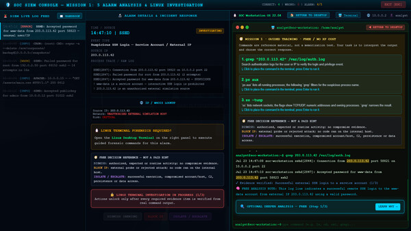 NETWORK & CYBER SECURITY SIMULATOR Demo screenshot 6
