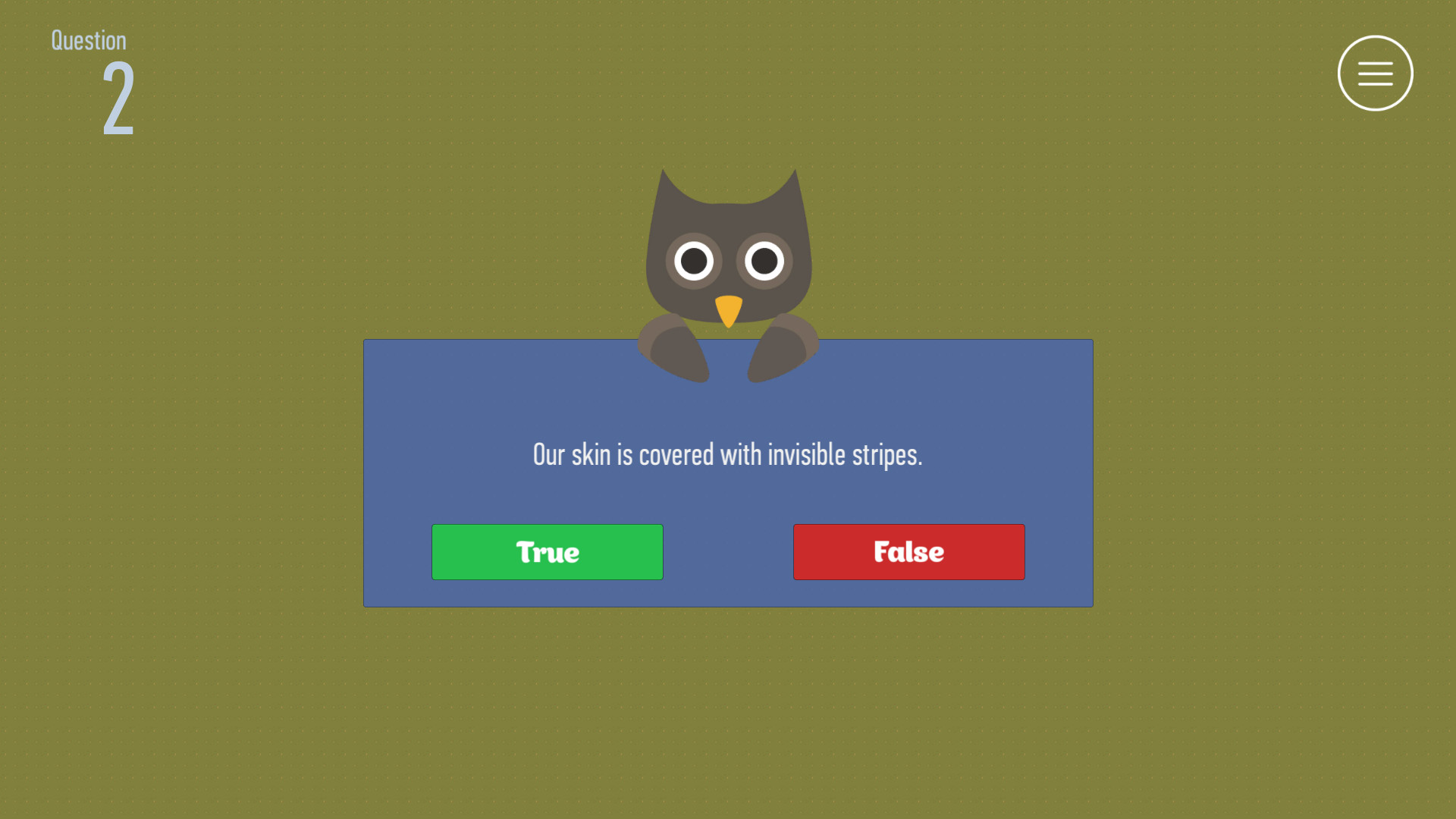 True or False - Owl Rescue Featured Screenshot #1