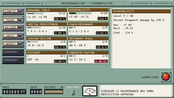 KESSLER: Orbital Incremental Demo screenshot 4