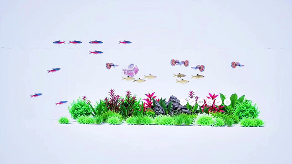 White Aquarium: Live Wallpaper screenshot 5