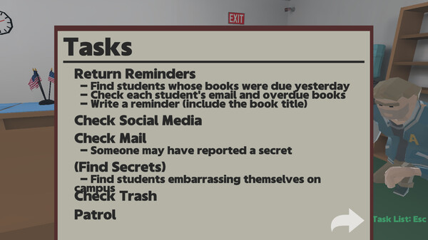 Library Police Simulator screenshot 7