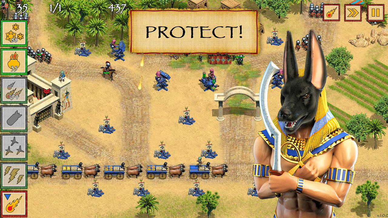 Defense of Egypt: Cleopatra Mission screenshot screenshot 1