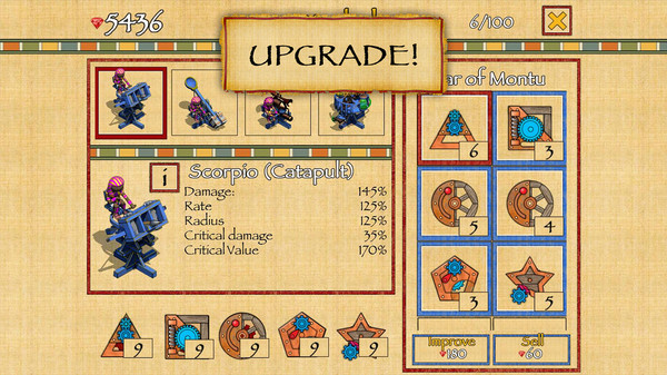Defense of Egypt: Cleopatra Mission screenshot