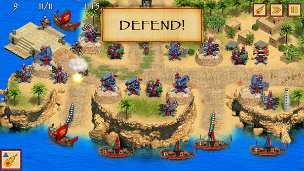 Скриншот Defense of Egypt: Cleopatra Mission — 3
