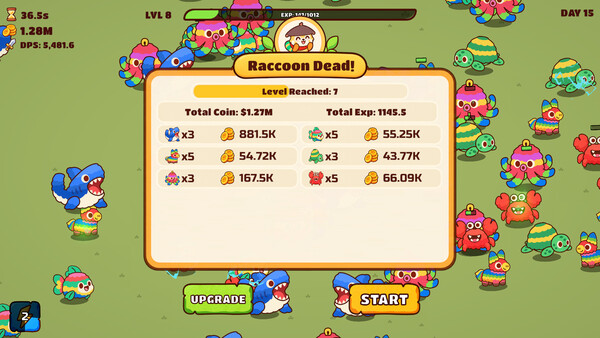 Incremental Raccoon Shooter — 7