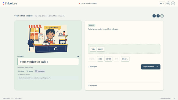 Tricolore: Learn French — 1