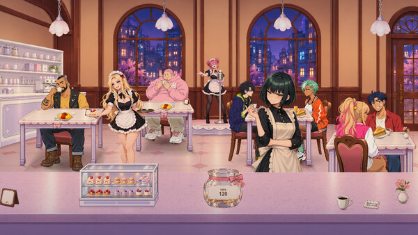 Task Bar Maid Cafe 스크린샷 4