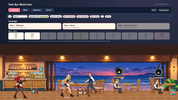 Task Bar Maid Cafe — 4
