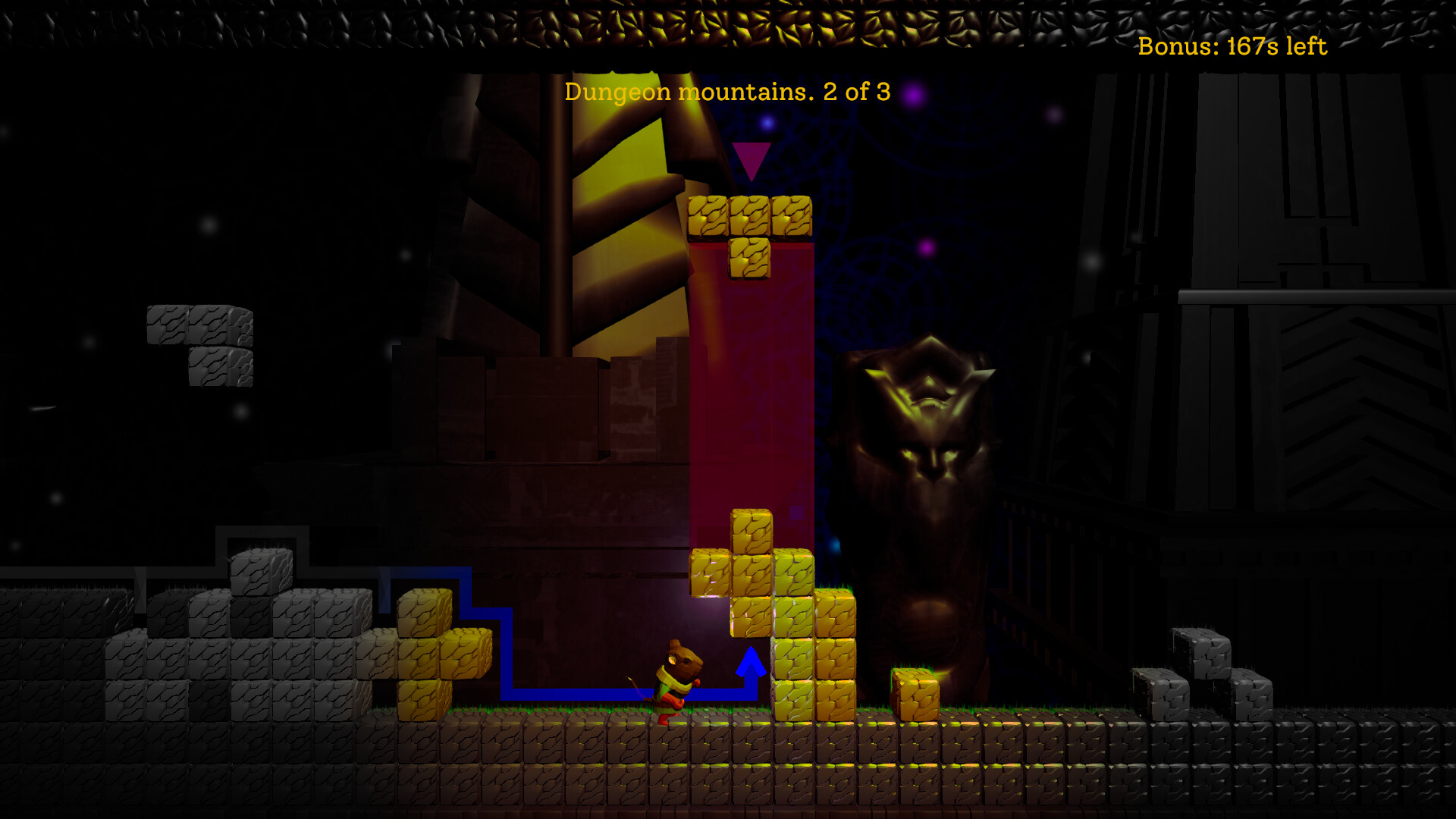 Dungeon Parkour Block Puzzle Adventure 2 screenshot #3