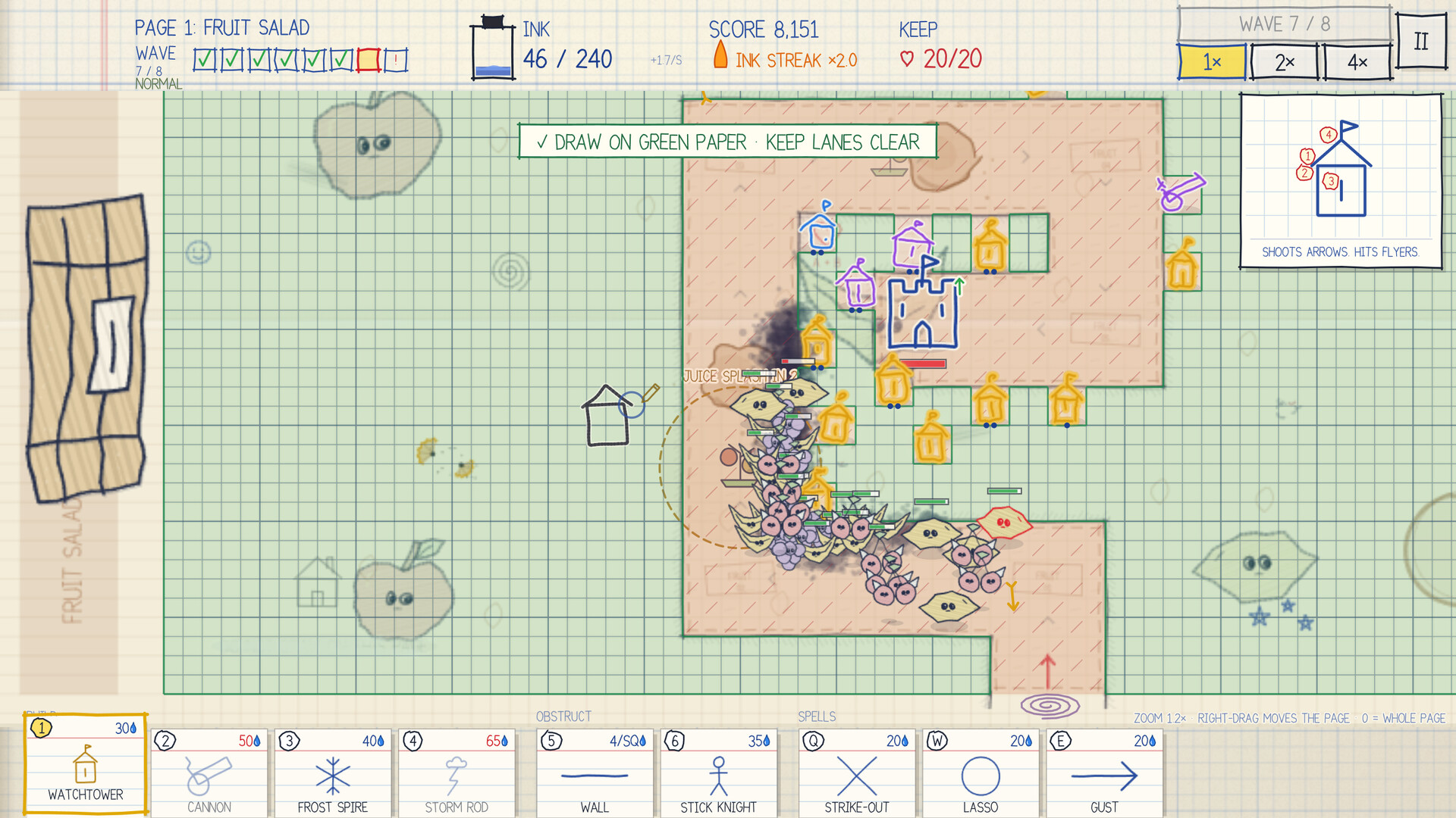 Sketch Defense screenshot #1