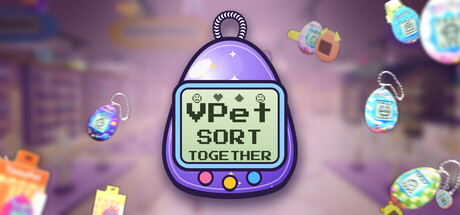 VPet Sort Together: Cozy Tidy Up — Steam header