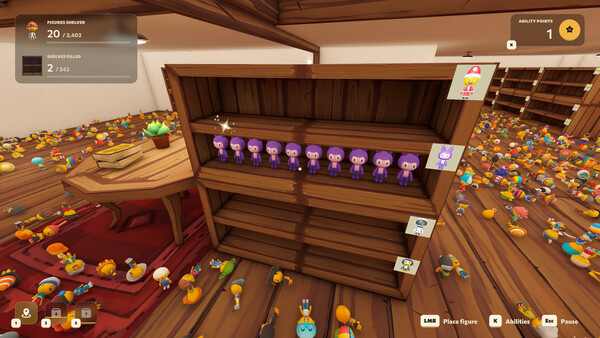 Shelves Full of Figures — 2