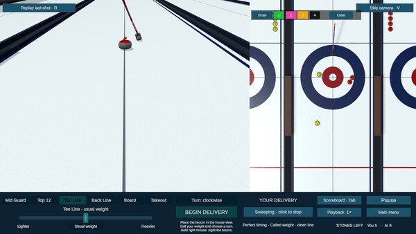 Curling Simulator screenshot 3