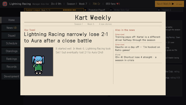 Kart League Manager screenshot 3