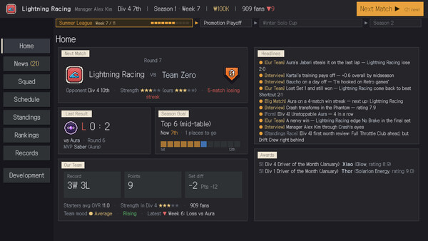 Kart League Manager — 9