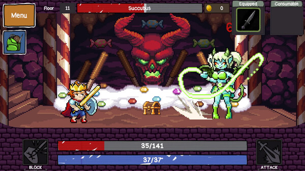 Timmy’s Dungeon Dive 스크린샷 1