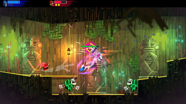 Screenshot z Guacamelee! 2