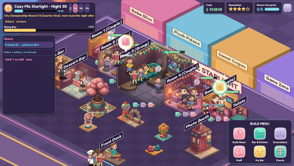 Cozy Karaoke Tycoon 스크린샷 3