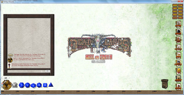 Fantasy Grounds - Deadlands Reloaded: Hell on Earth Reloaded