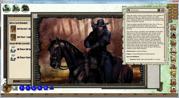 Fantasy Grounds - Deadlands Reloaded: Hell on Earth Reloaded