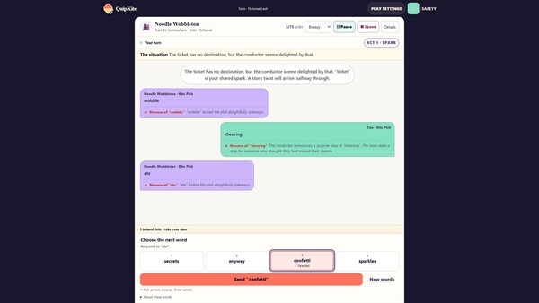 QuipKite screenshot 2