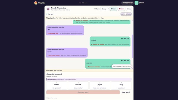 QuipKite screenshot 1