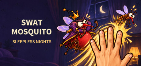 Swat Mosquito: Sleepless Nights — Steam header