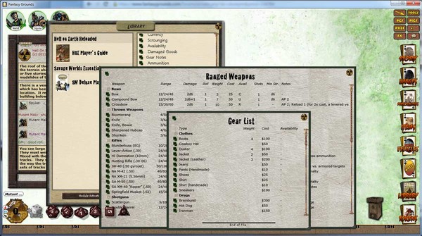 Fantasy Grounds - Deadlands Reloaded: Hell on Earth Reloaded Player's Guide