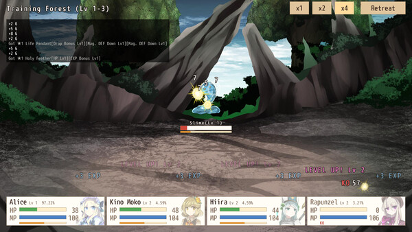 Screenshot of ZakuzakuTreasure