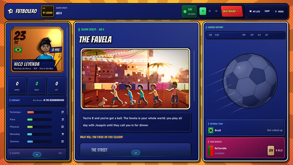 Futbolero: Football Career Simulator screenshot 11