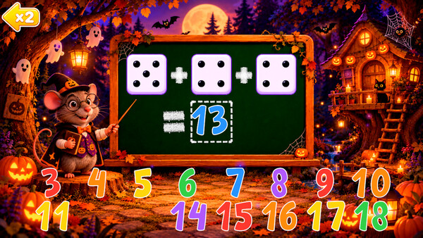 123 Early Learning Halloween Games for Kids, Toddlers, Babies screenshot 5
