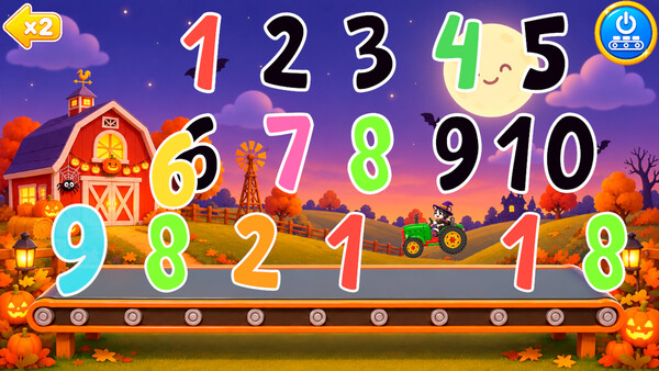 123 Halloween Early Learning Games for Kids, Toddlers, Babies 1+ screenshot 4