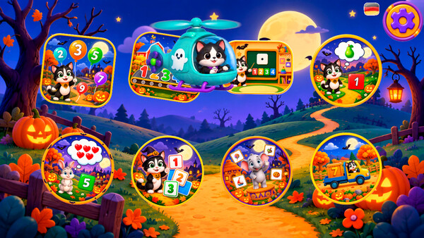 123 Halloween Early Learning Games for Kids, Toddlers, Babies 1+ screenshot 7