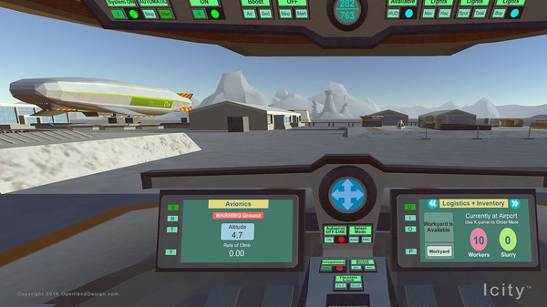 Icity - a Flight Sim ... and a City Builder