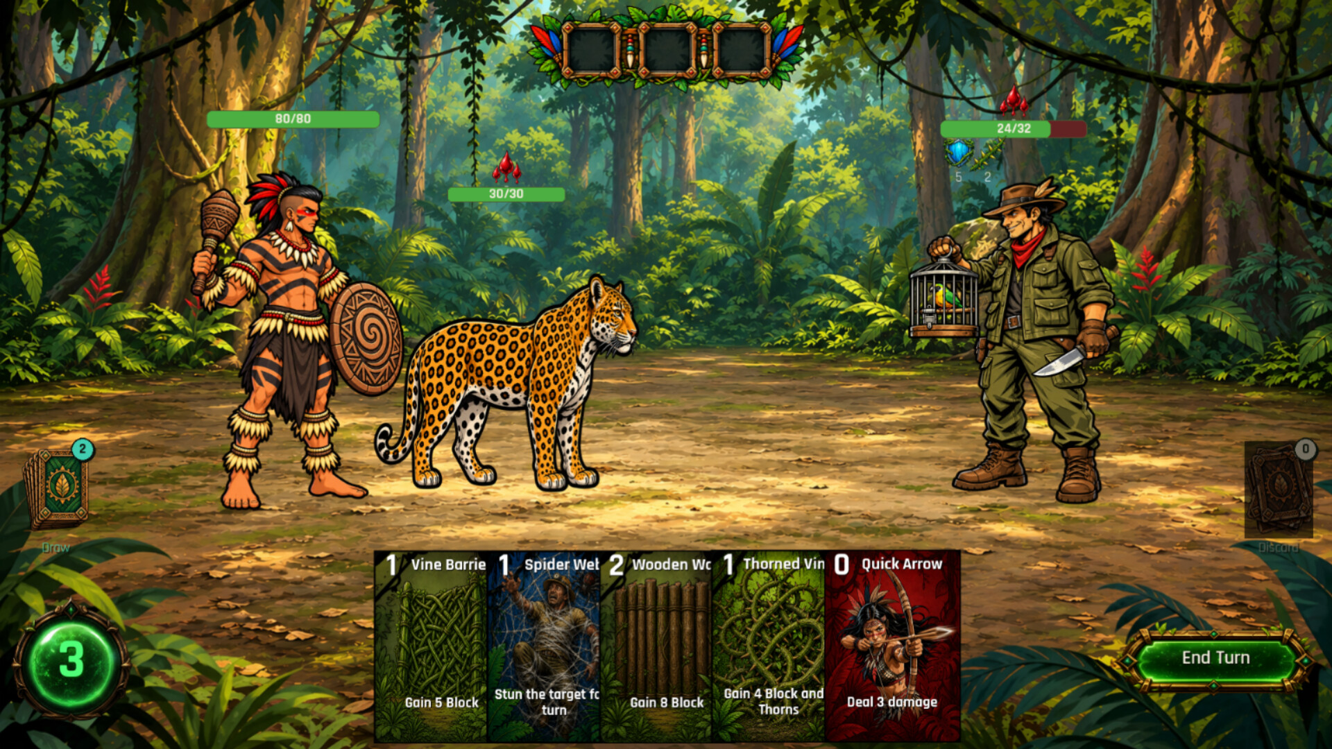 Arandu: Deck of the Amazon 遊戲畫面 2